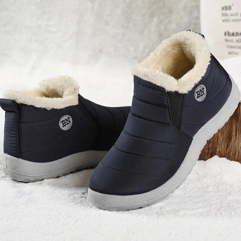 Waterproof Warm Snow Boots - Blue